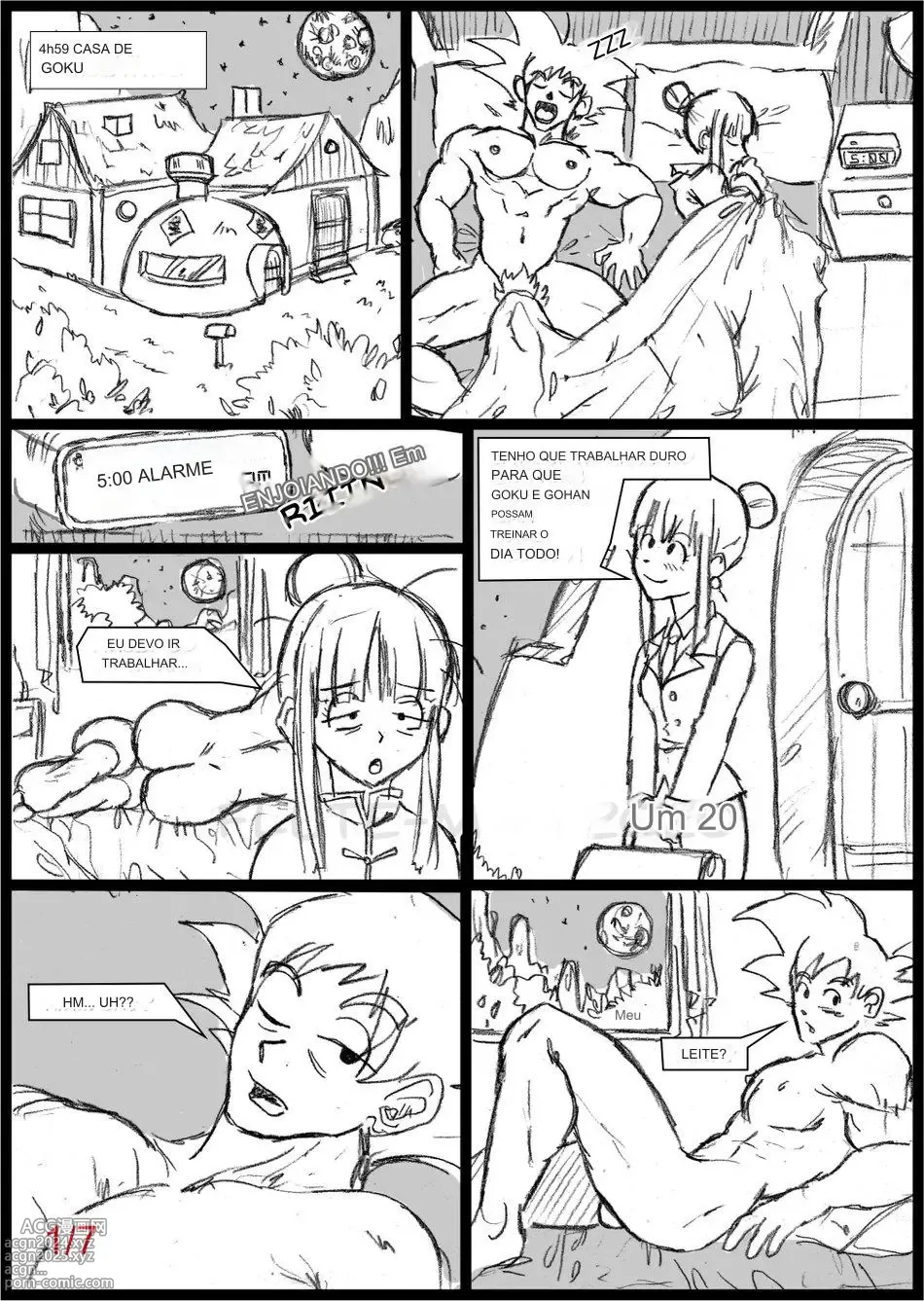 Page 2 of doujinshi A Father and son day - Dragon Ball Portugues