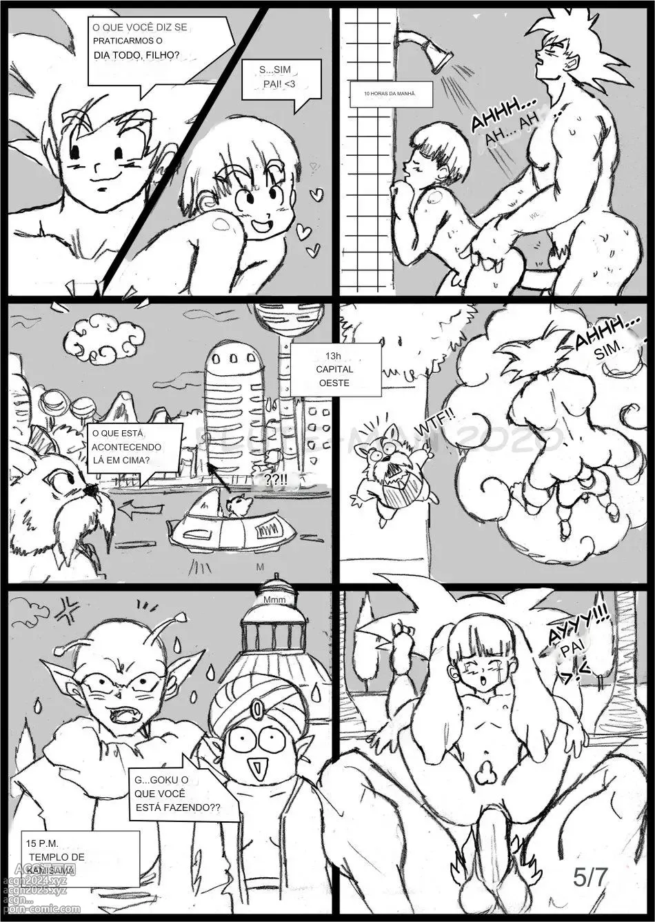 Page 6 of doujinshi A Father and son day - Dragon Ball Portugues