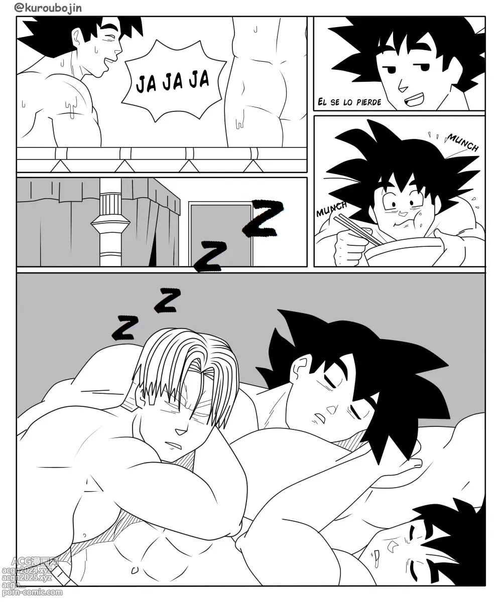 Page 2 of doujinshi Dragon ball Kuroubojin hyperbolic time room