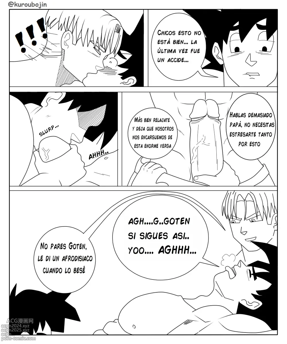 Page 4 of doujinshi Dragon ball Kuroubojin hyperbolic time room