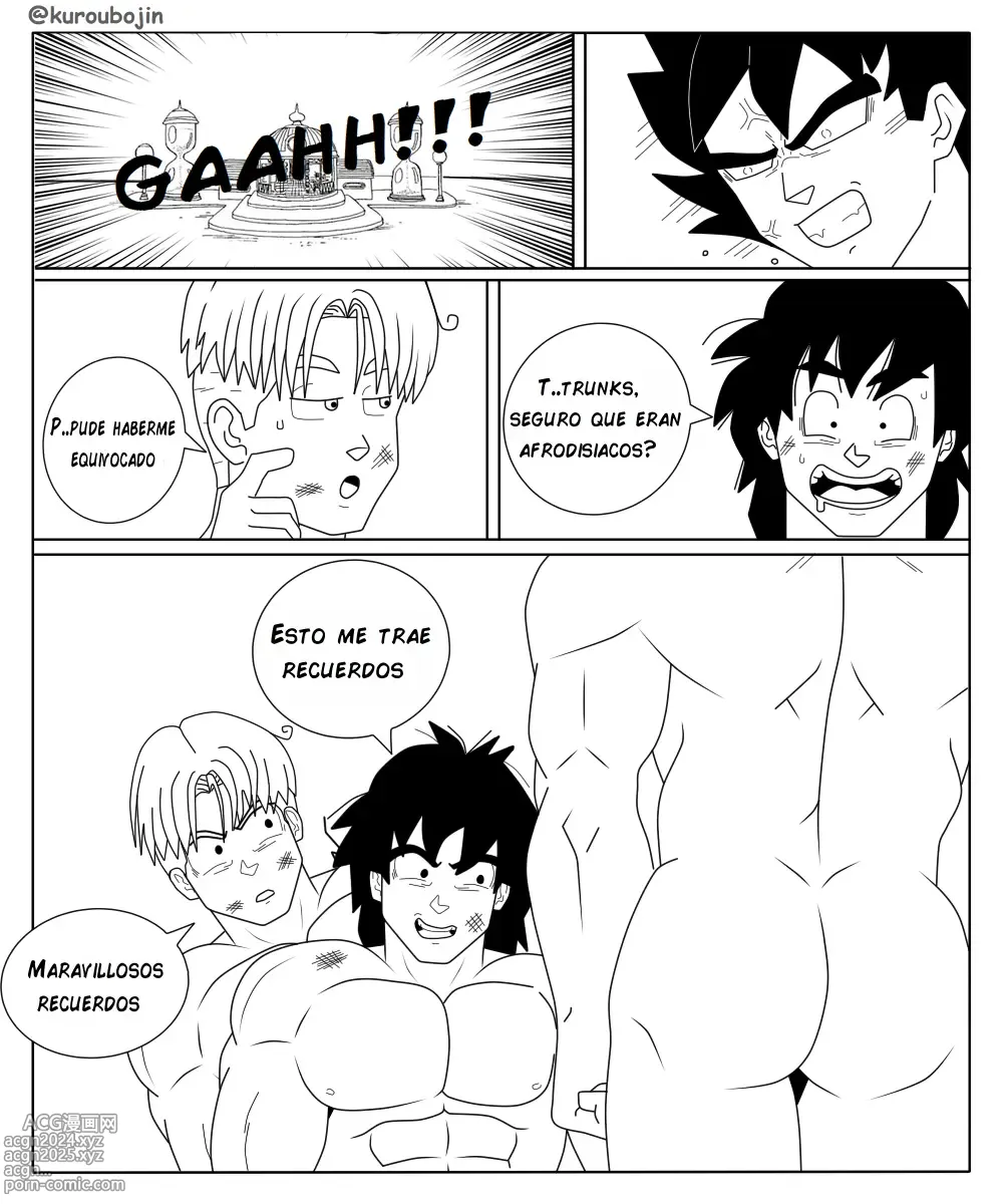 Page 5 of doujinshi Dragon ball Kuroubojin hyperbolic time room