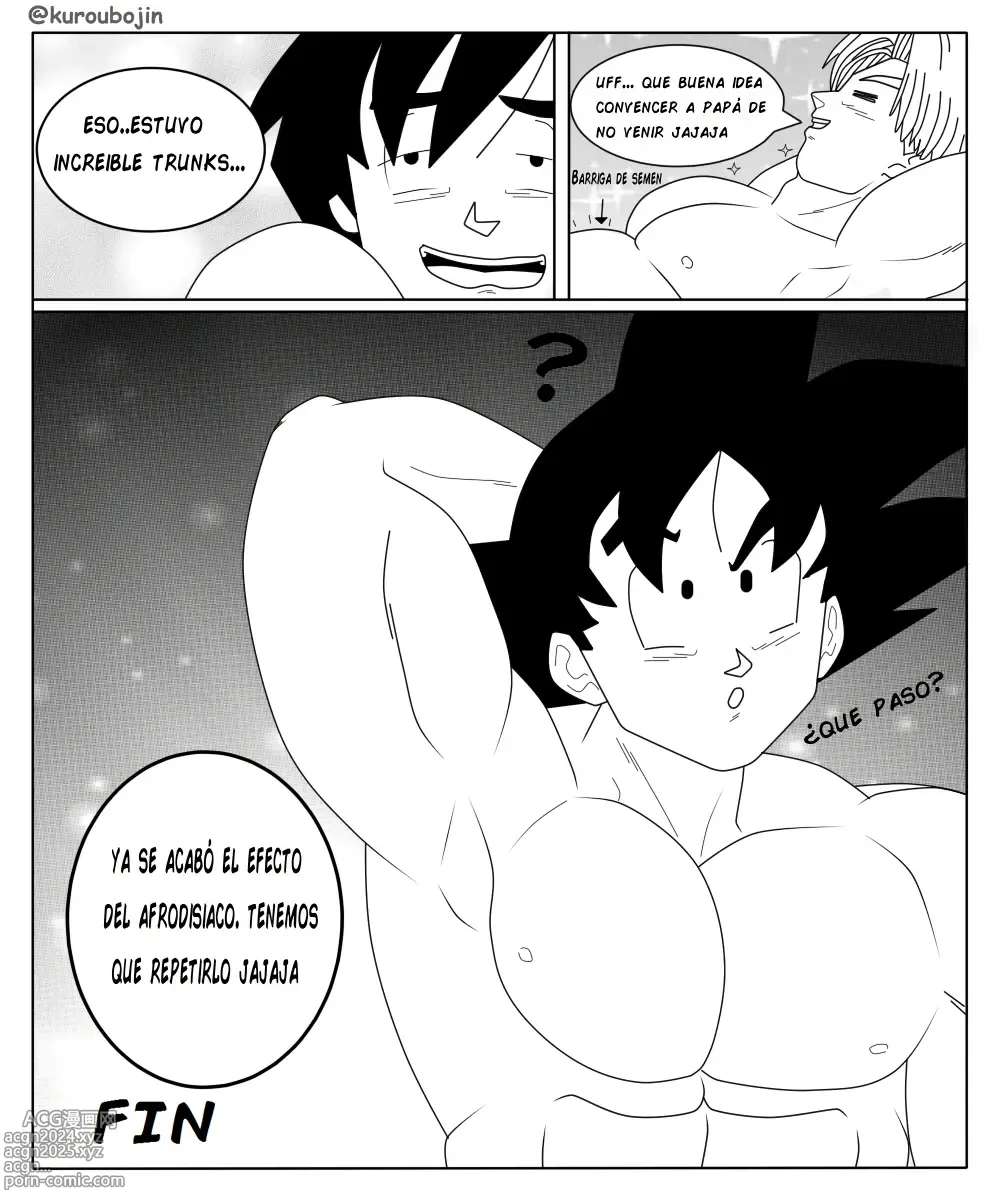 Page 9 of doujinshi Dragon ball Kuroubojin hyperbolic time room