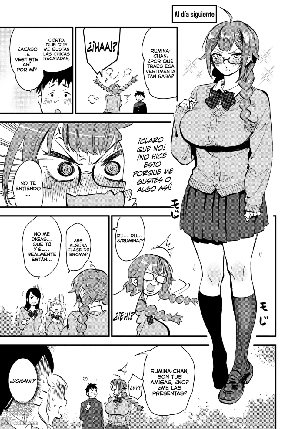 Page 23 of manga ¿Por qué será que una Gal Enorme está locamente enamorada de mí?