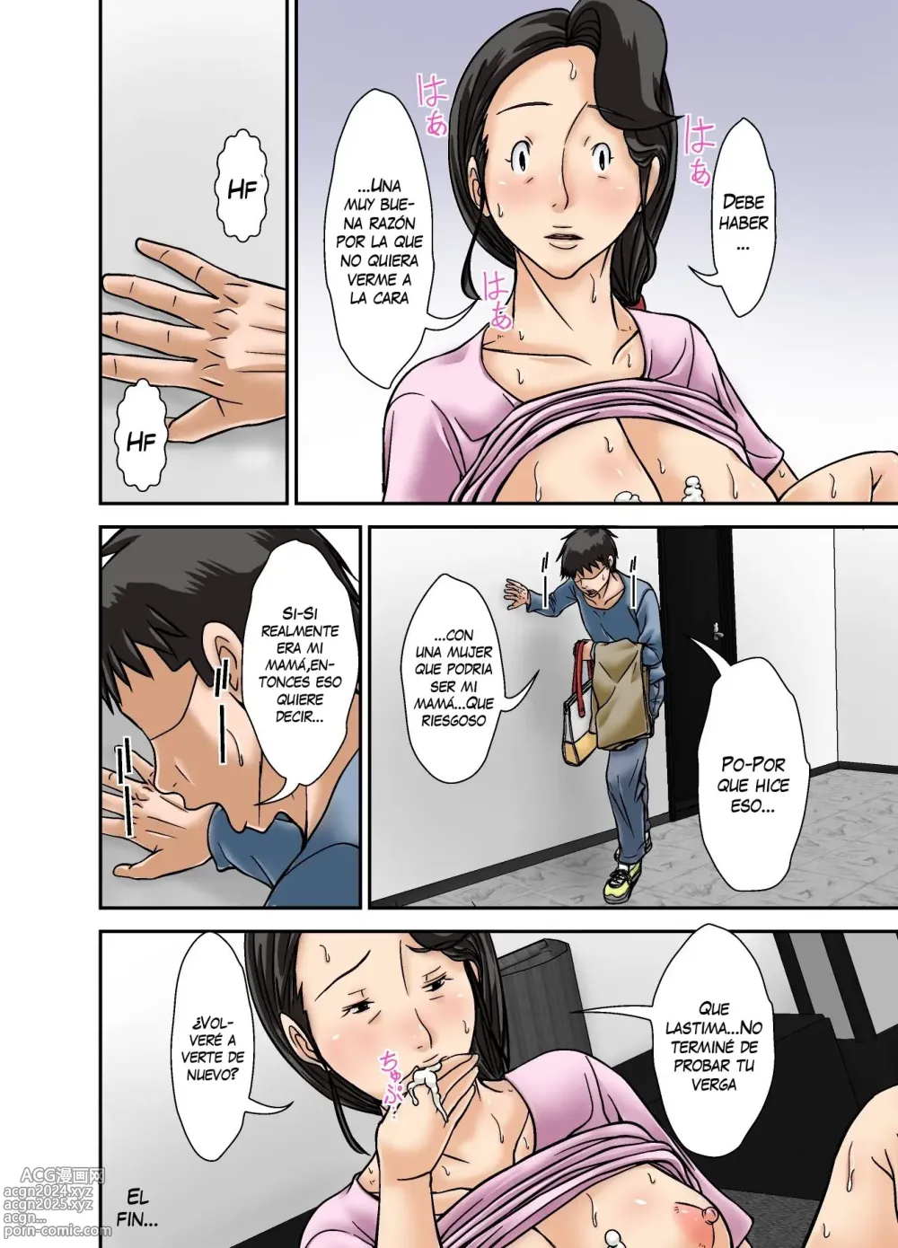 Page 50 of doujinshi Why This Ordinary Housewife Resorted to Sex Work ~Son Edition~