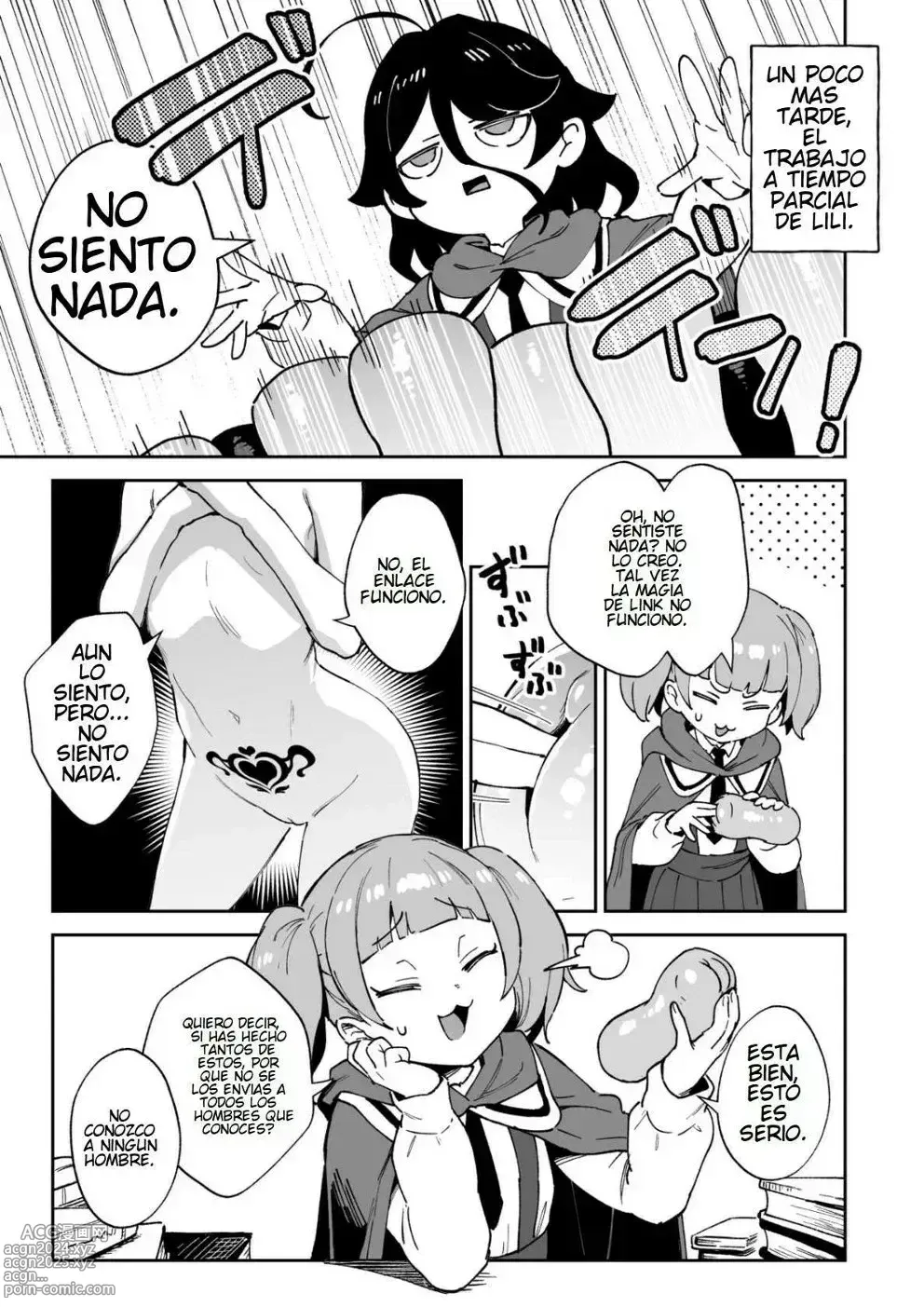 Page 10 of doujinshi Onaho Uri no Shoujo ~Waruiko to Papa no Eroi Manga~ - El Eromanga de la Pequeña Niña Onahole