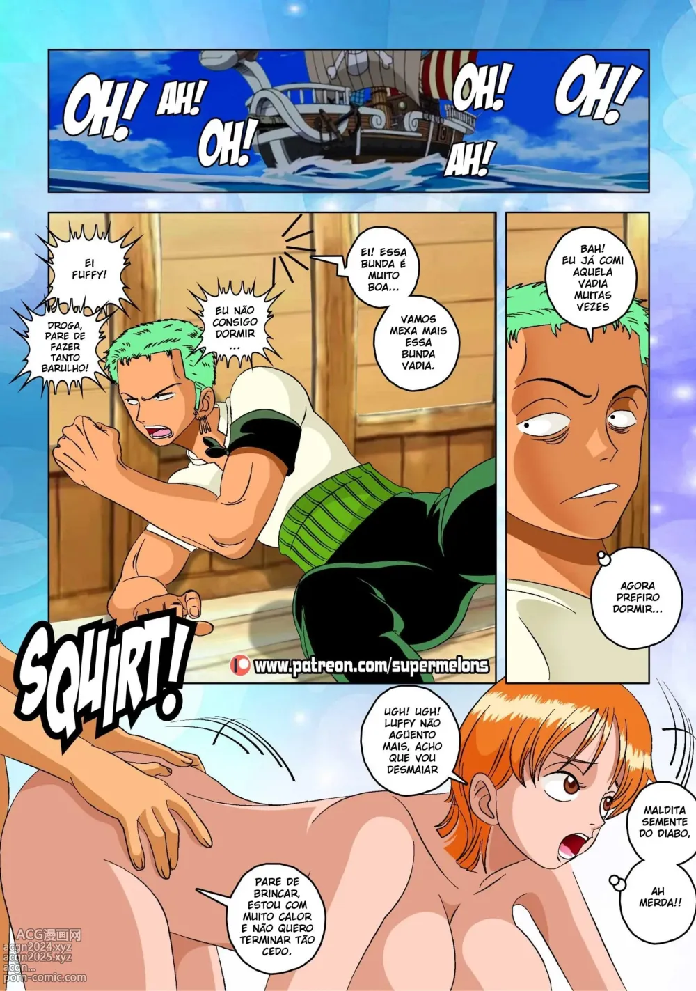 Page 208 of doujinshi One piece comolet