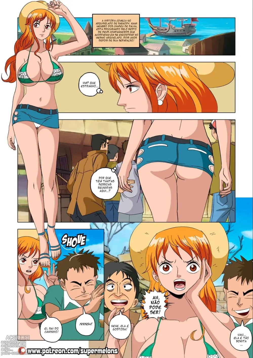 Page 213 of doujinshi One piece comolet