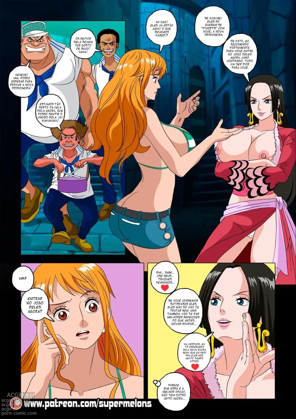 Page 225 of doujinshi One piece comolet