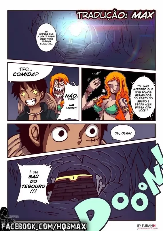 Page 254 of doujinshi One piece comolet