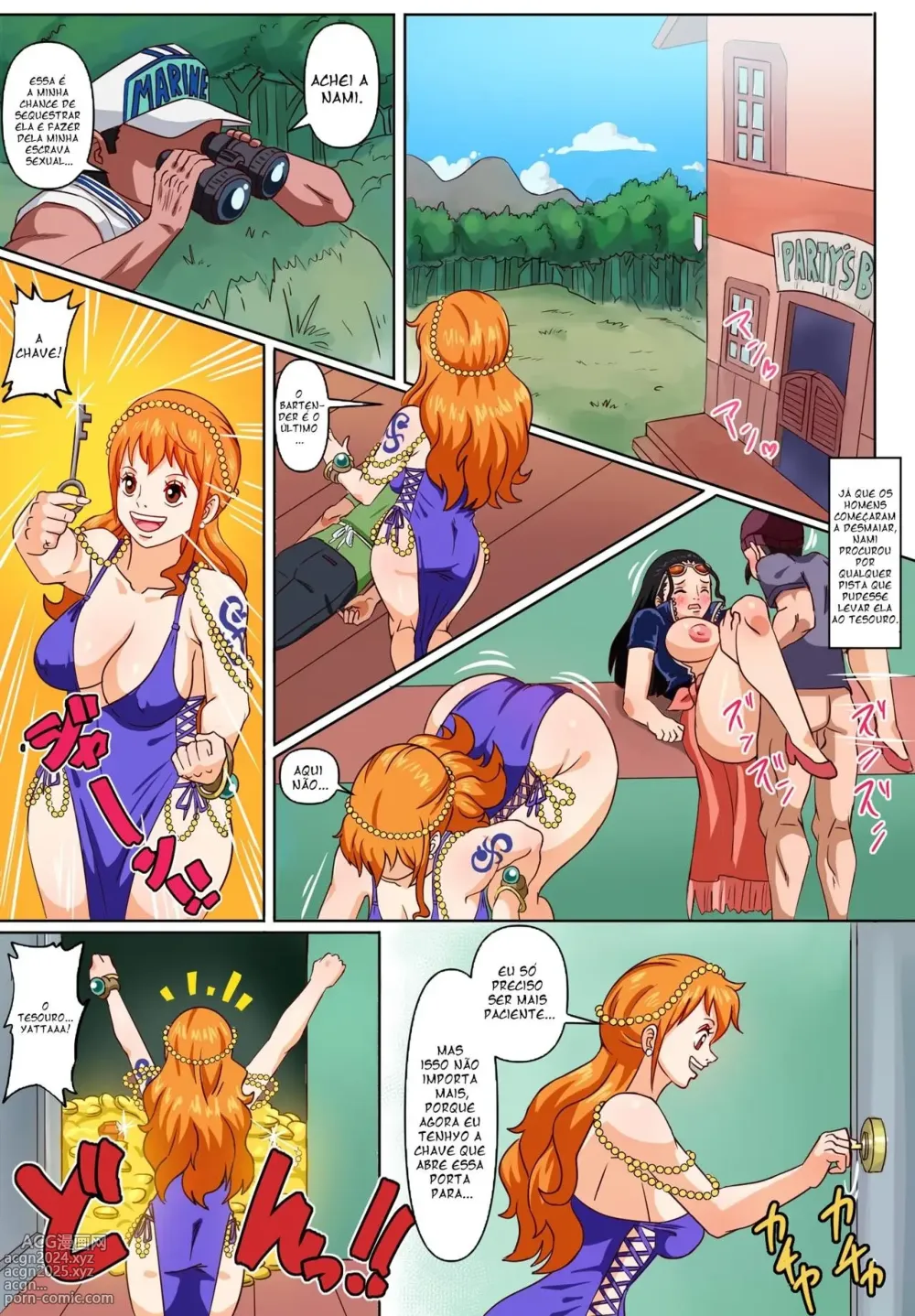 Page 58 of doujinshi One piece comolet