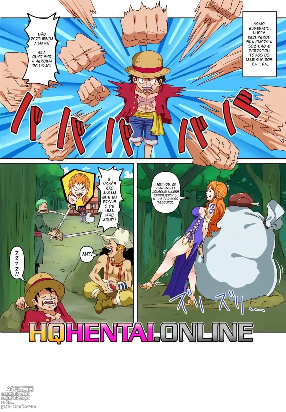 Page 59 of doujinshi One piece comolet