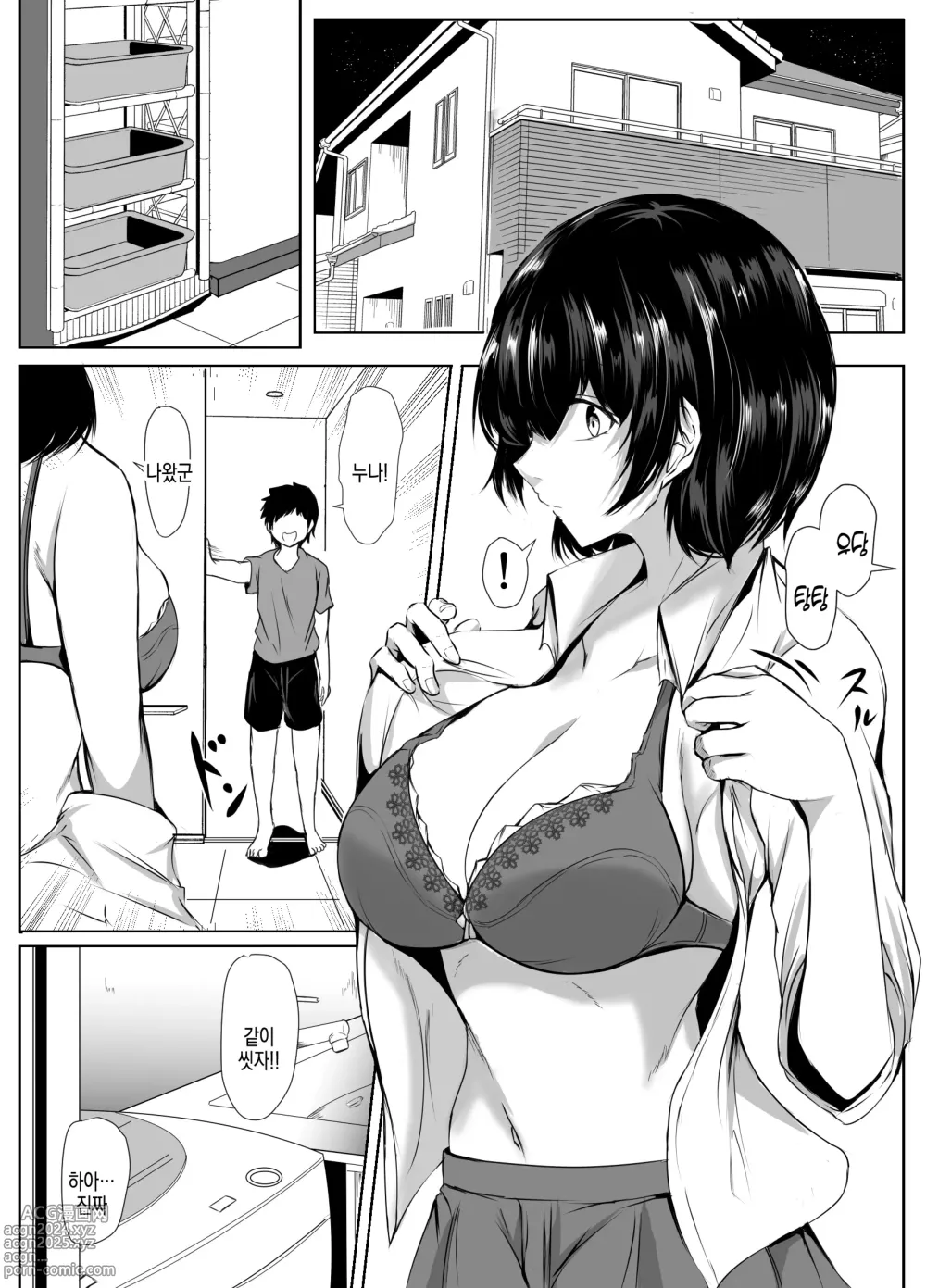 Page 10 of doujinshi 동생의 야한 장난에 너무나도 자비로운 무기력한 누나