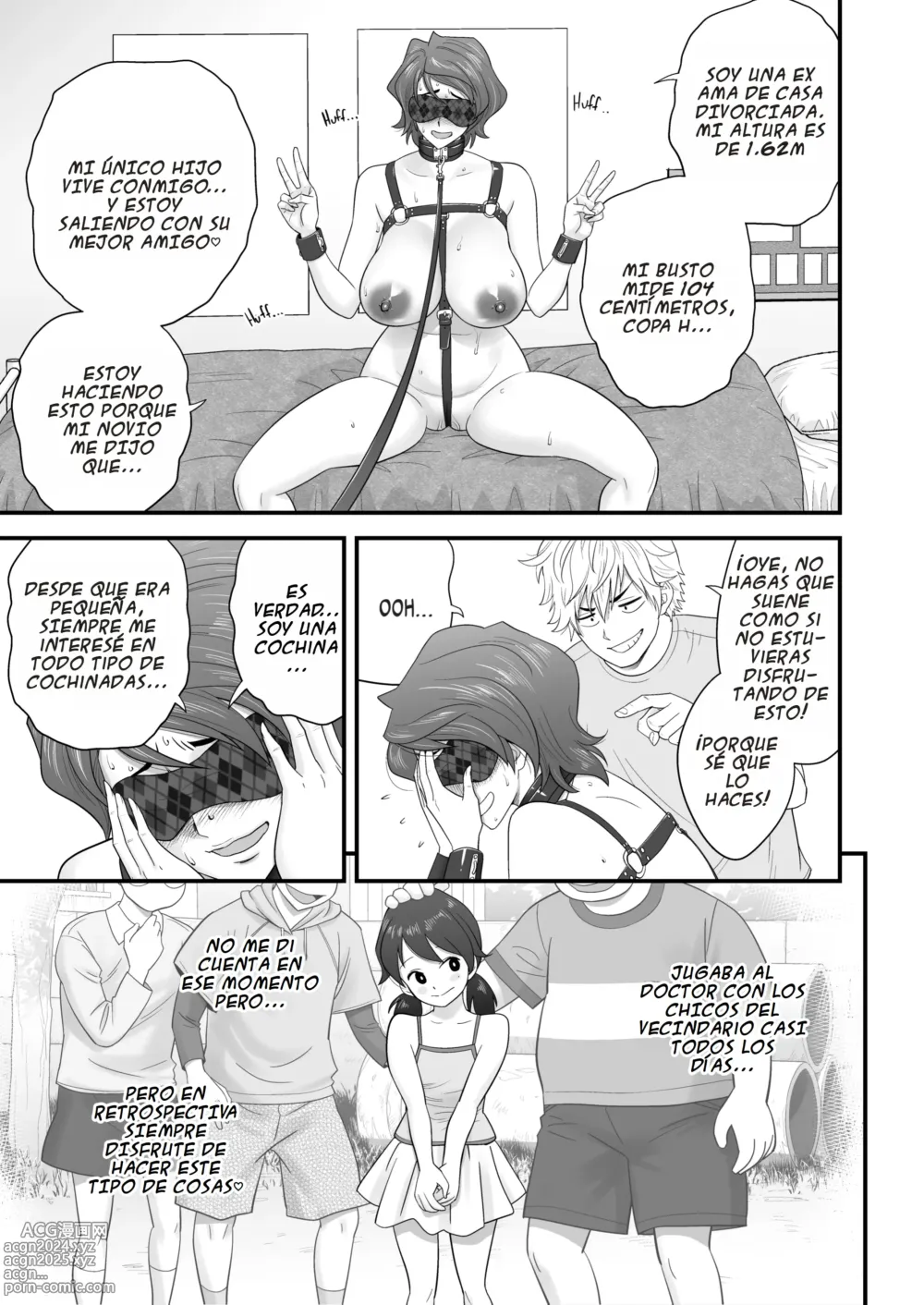 Page 15 of doujinshi Haha ga Tomo Kano ni Natta node 3