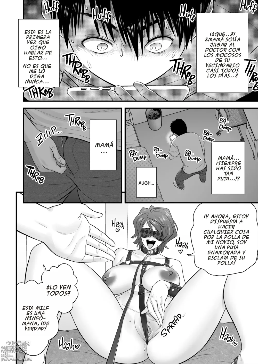 Page 16 of doujinshi Haha ga Tomo Kano ni Natta node 3