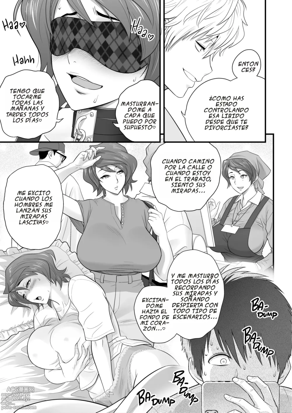 Page 17 of doujinshi Haha ga Tomo Kano ni Natta node 3