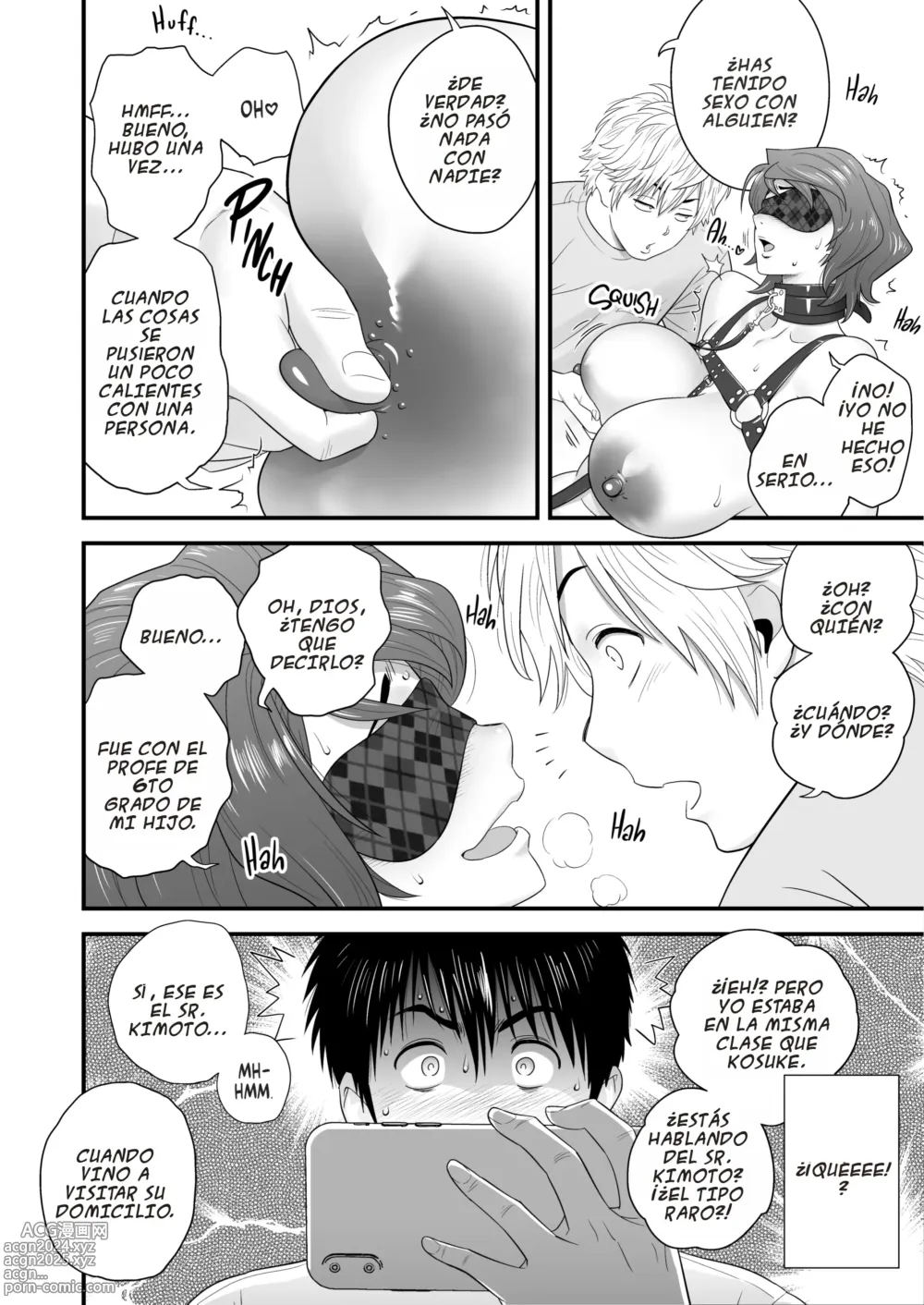 Page 18 of doujinshi Haha ga Tomo Kano ni Natta node 3