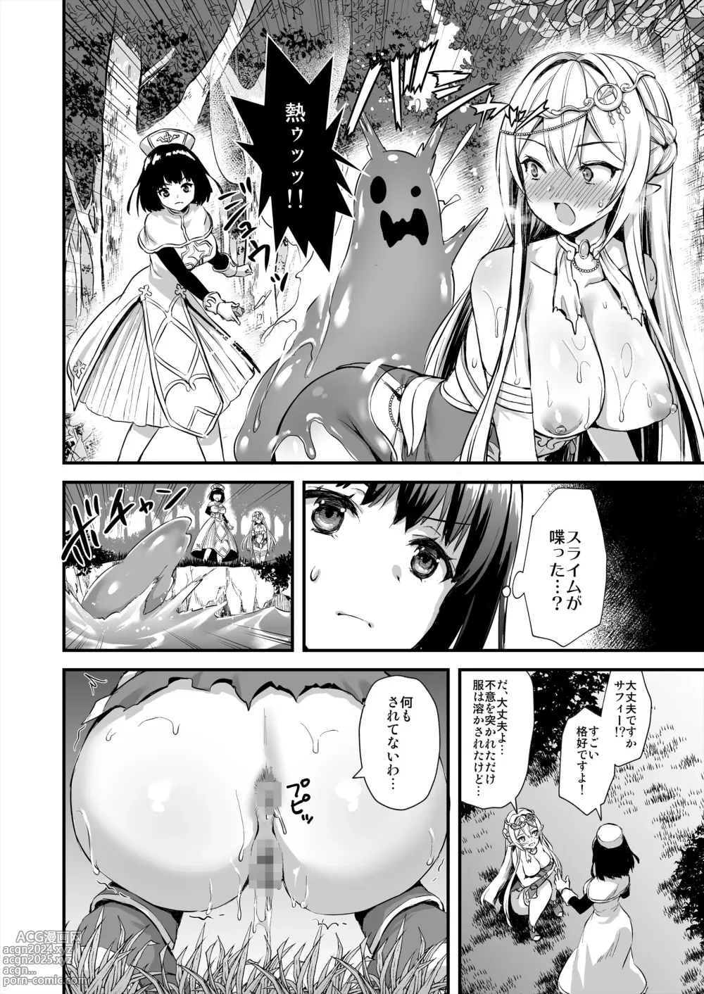 Page 25 of doujinshi Isekai Elf Hatsujou no Magan 3 ~Mayaku Hen~