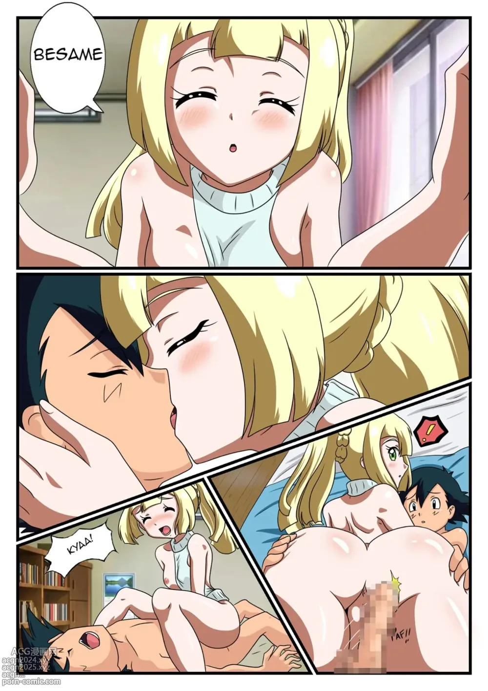 Page 10 of doujinshi Lillie Cosplay Party