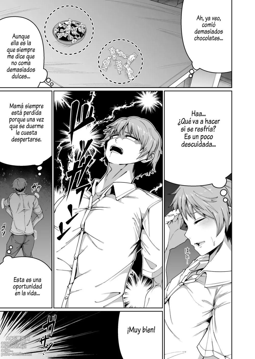 Page 10 of doujinshi Sukebe Body no Haha to Yokujou-suru Musuko