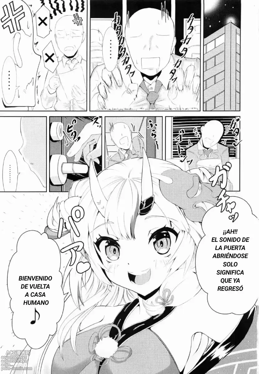 Page 2 of doujinshi Kawaii Oni ga Iru Seikatsu