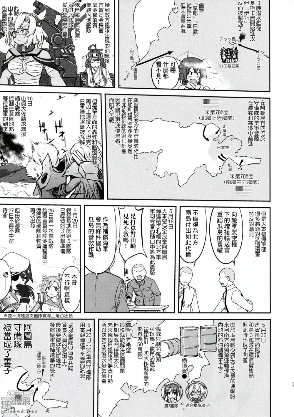 Page 26 of doujinshi 提督的决断 拉包尔1943