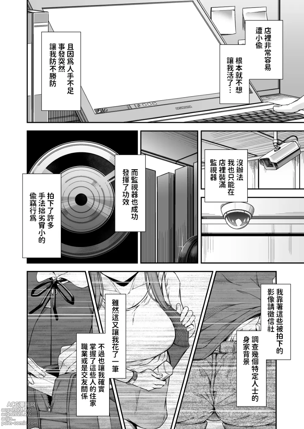 Page 3 of doujinshi Manbiki Kan -Ichi- Hitozuma Manbikihan no Shokuzai