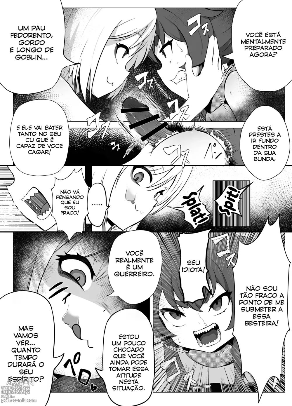 Page 31 of doujinshi Namaiki Otokonoko Boukensha VS Zetsurin Goblin