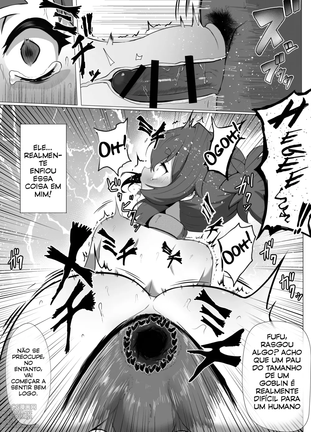 Page 32 of doujinshi Namaiki Otokonoko Boukensha VS Zetsurin Goblin