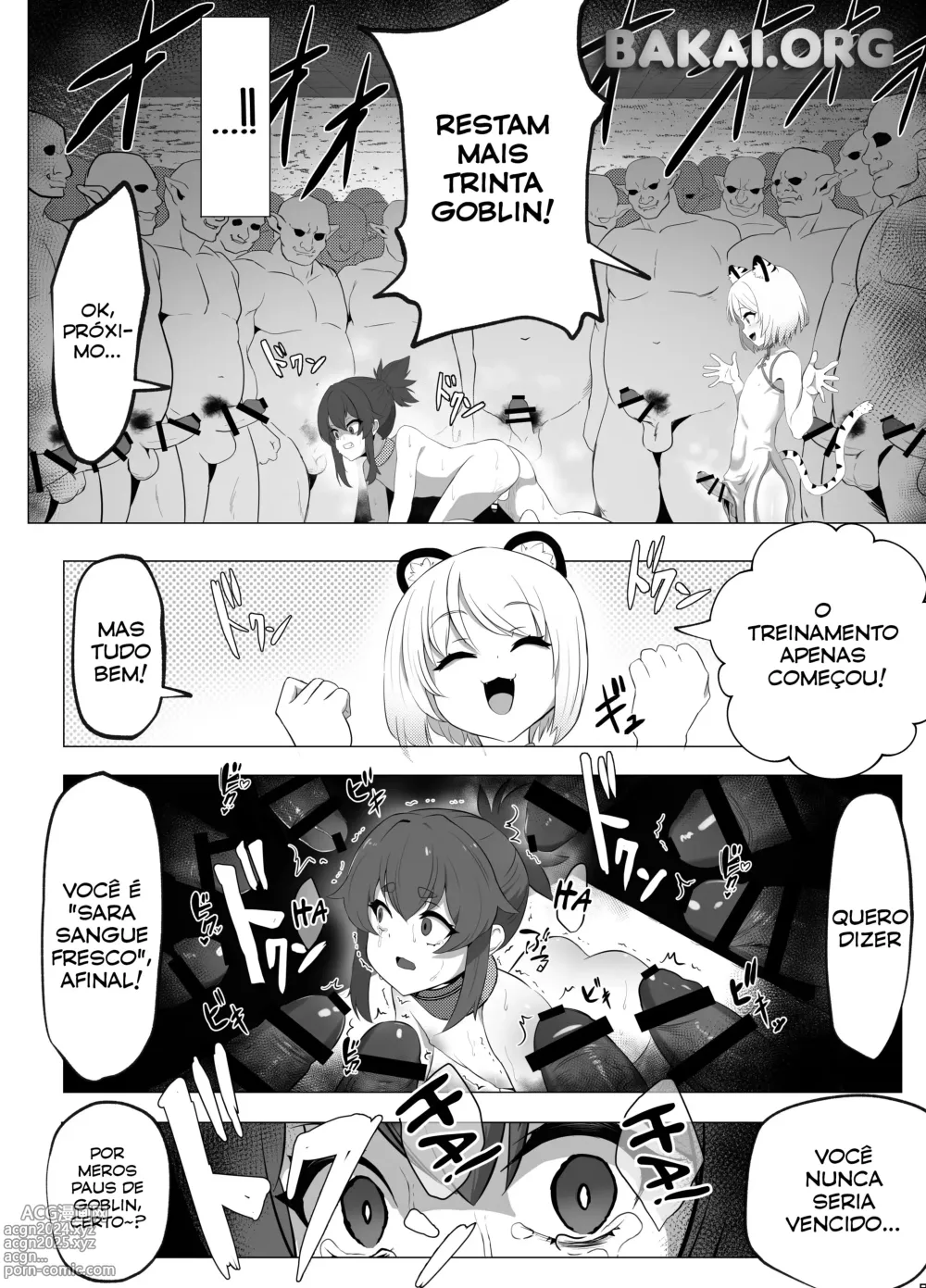 Page 47 of doujinshi Namaiki Otokonoko Boukensha VS Zetsurin Goblin