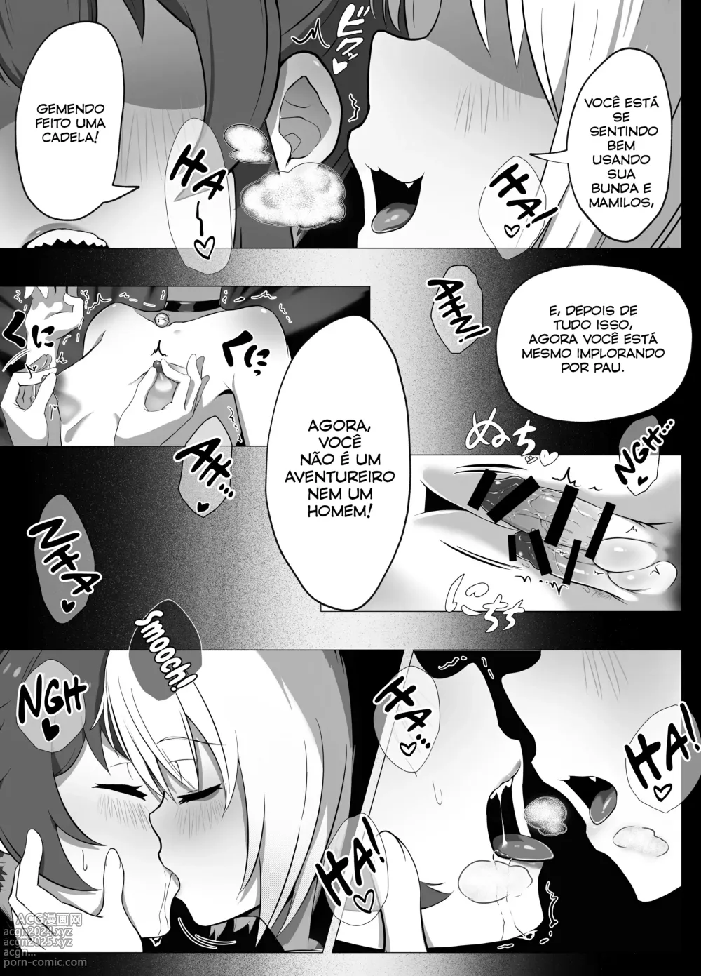 Page 56 of doujinshi Namaiki Otokonoko Boukensha VS Zetsurin Goblin