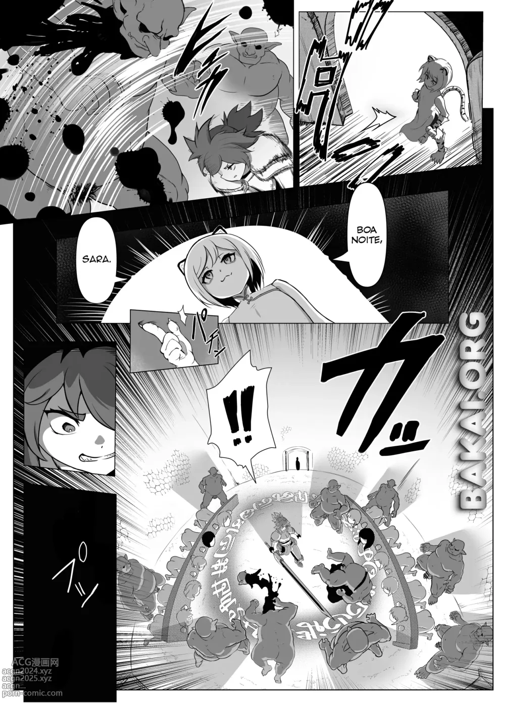 Page 10 of doujinshi Namaiki Otokonoko Boukensha VS Zetsurin Goblin