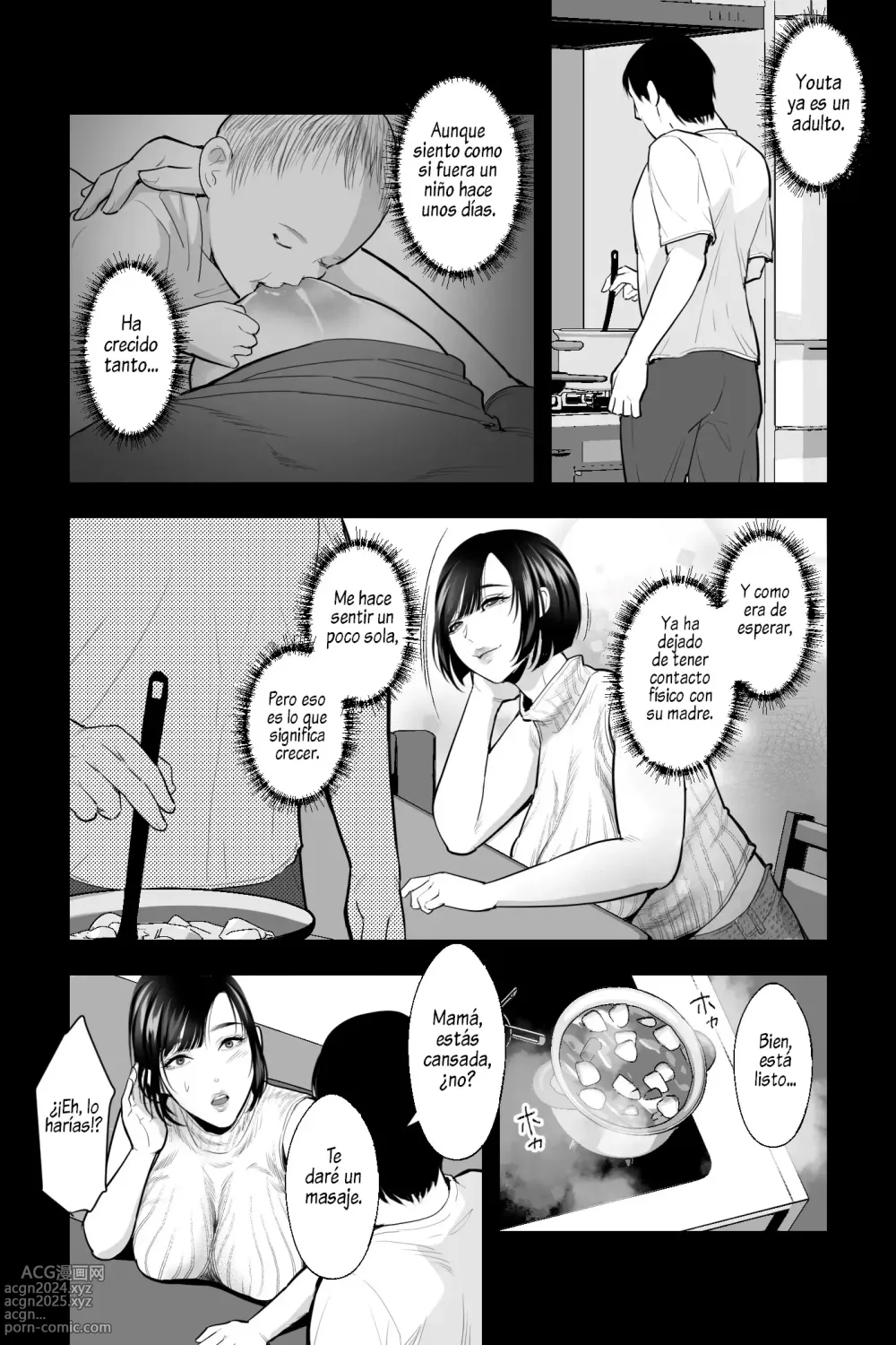 Page 5 of doujinshi Haha no Naedoko ~Kyonyuu no Haha ni Saimin Kakete, Ninchi Kaihen x Noukou Nakadashi Sex~