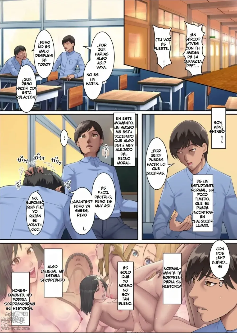 Page 4 of doujinshi Un Haren Pegajoso Lleno de Leche de Madre y Hermana