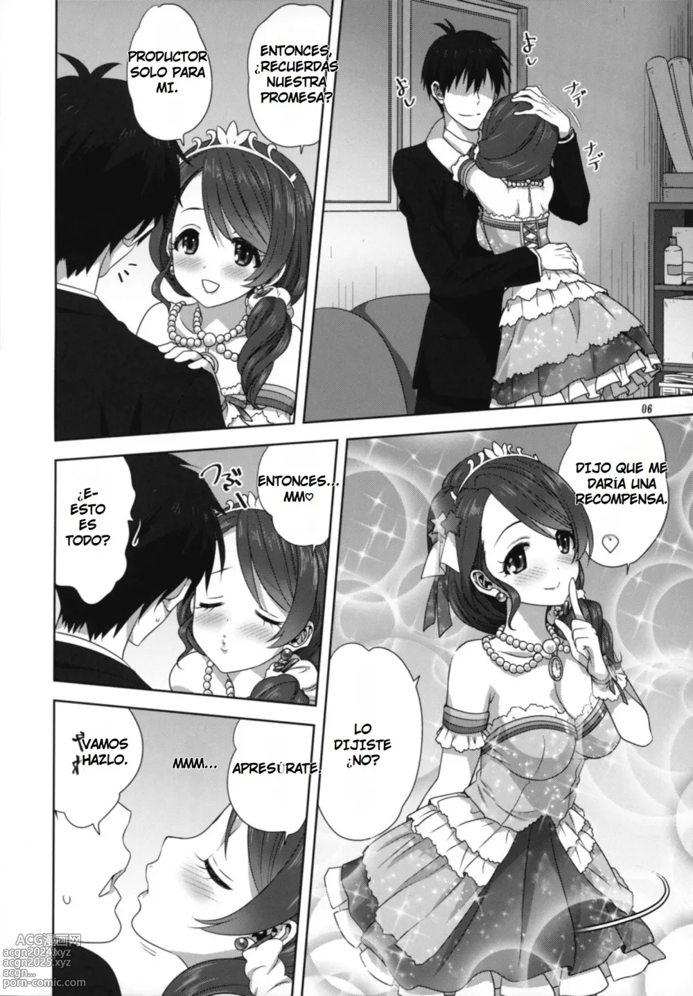 Page 6 of doujinshi Arisa y Chie Hacen Travesuras con el Productor