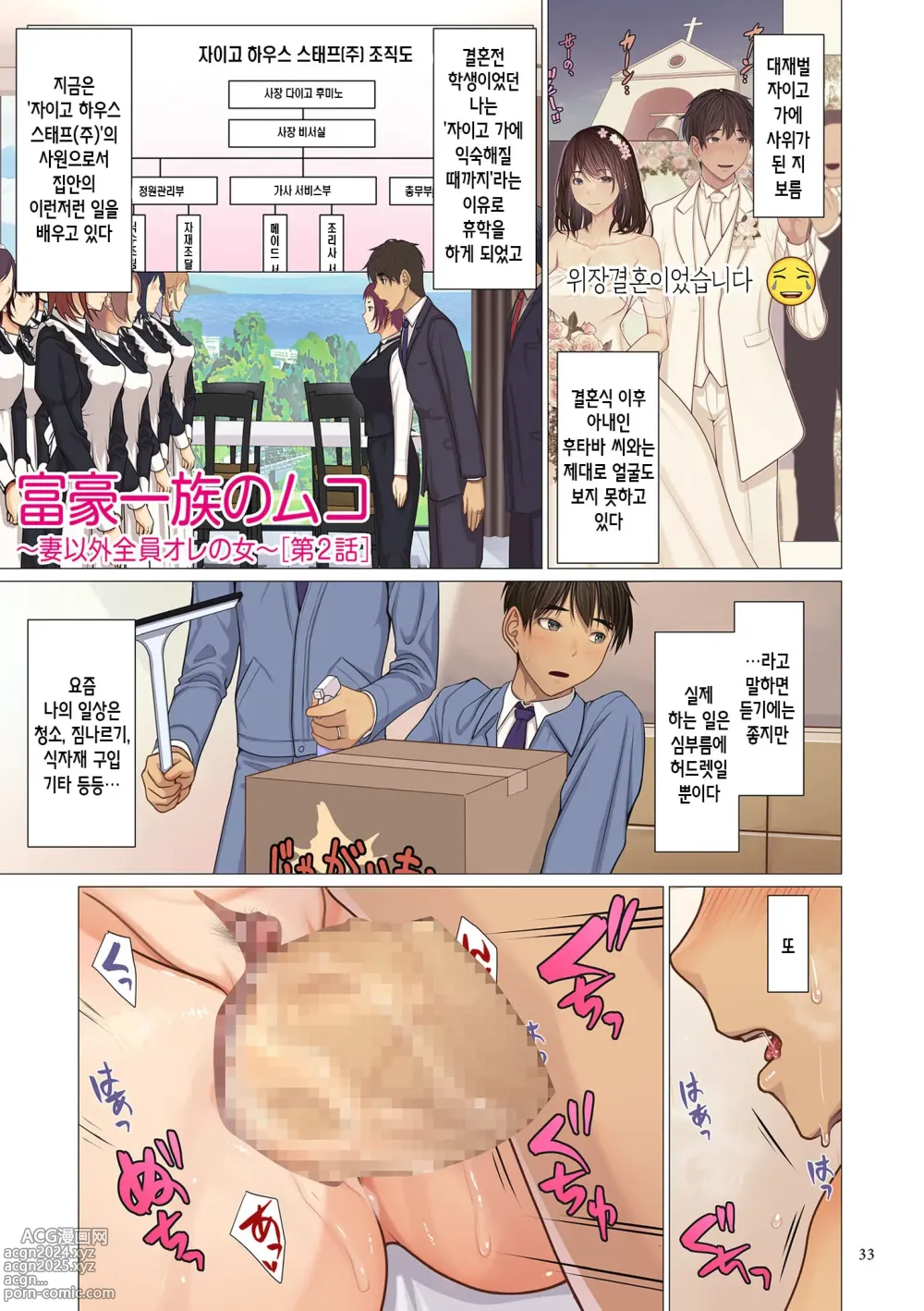 Page 33 of manga ​재벌집 사위 ~아내 빼고 모두 내 여자~