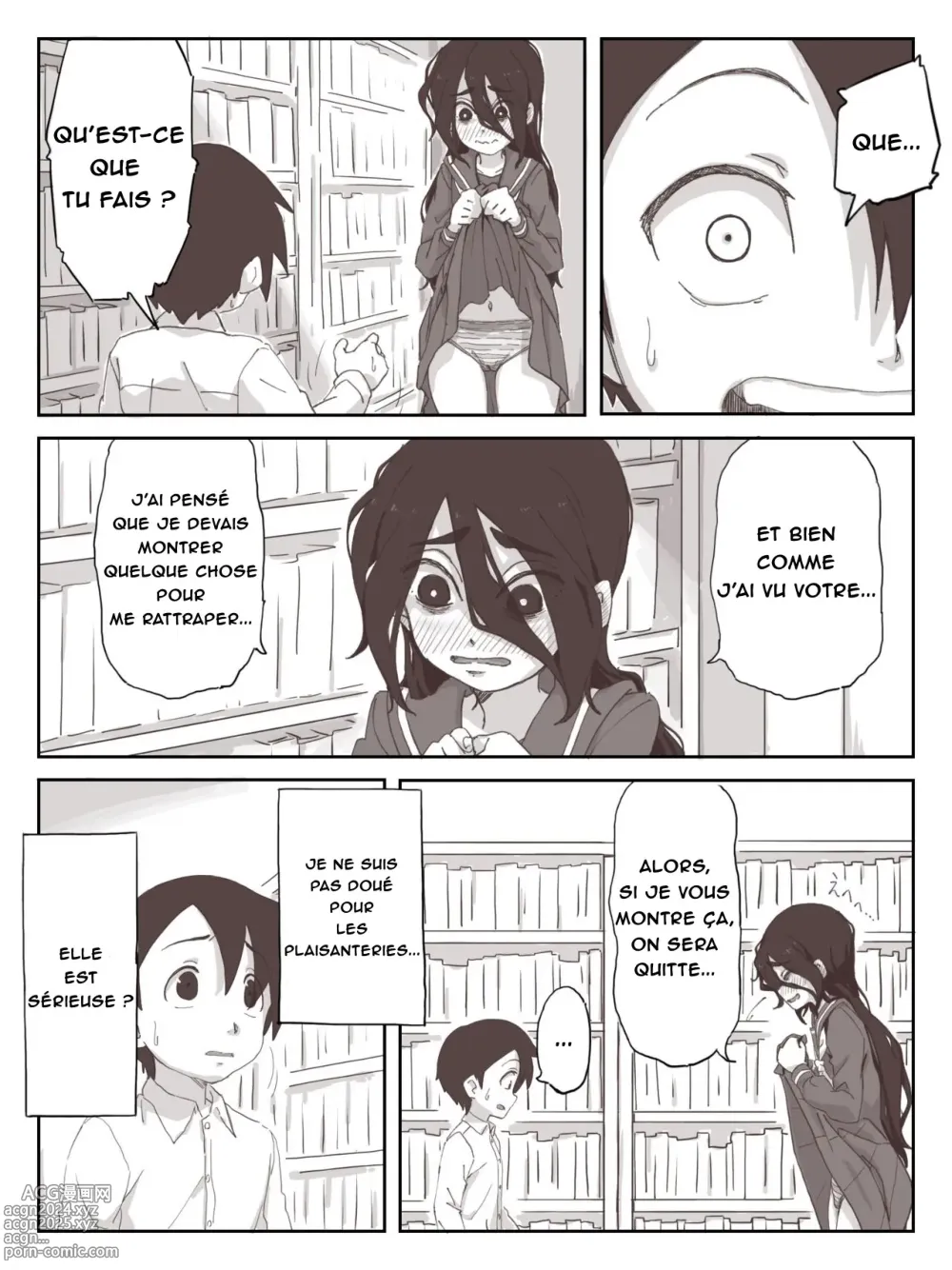 Page 11 of doujinshi Senpai, faites-le sur mes mains