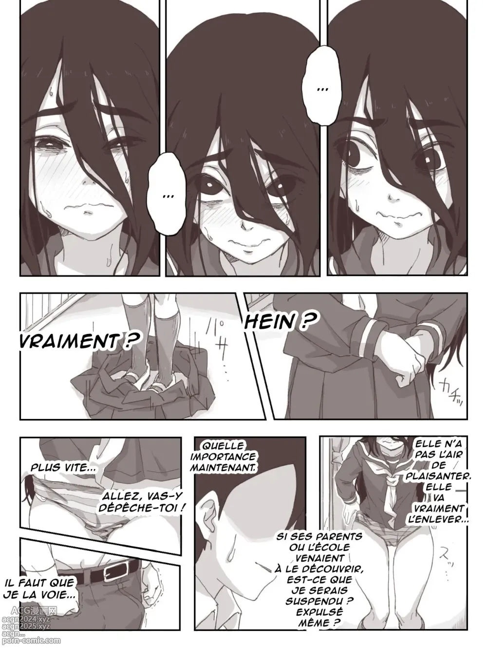 Page 13 of doujinshi Senpai, faites-le sur mes mains