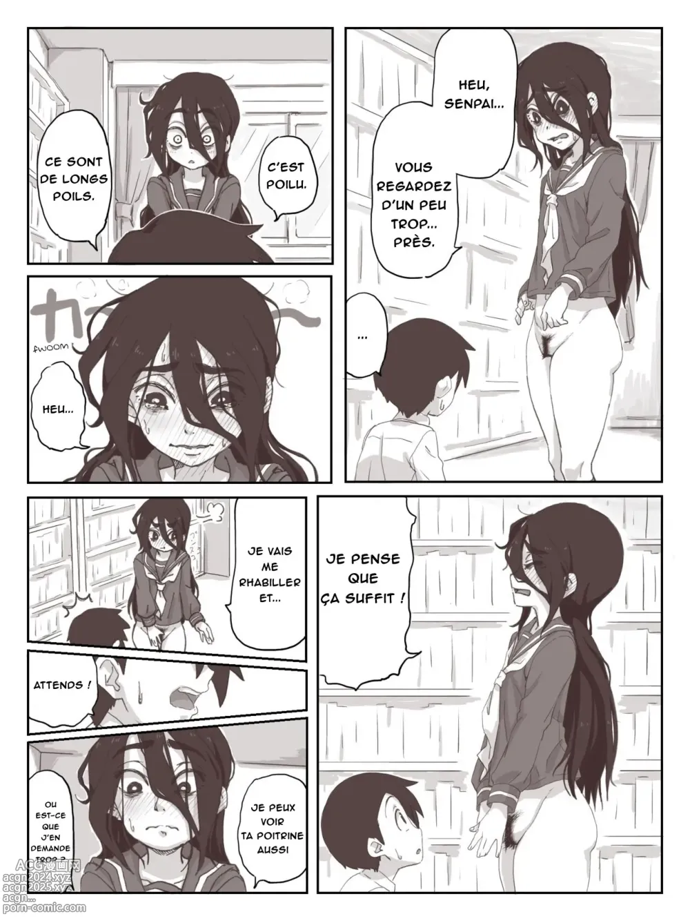 Page 16 of doujinshi Senpai, faites-le sur mes mains