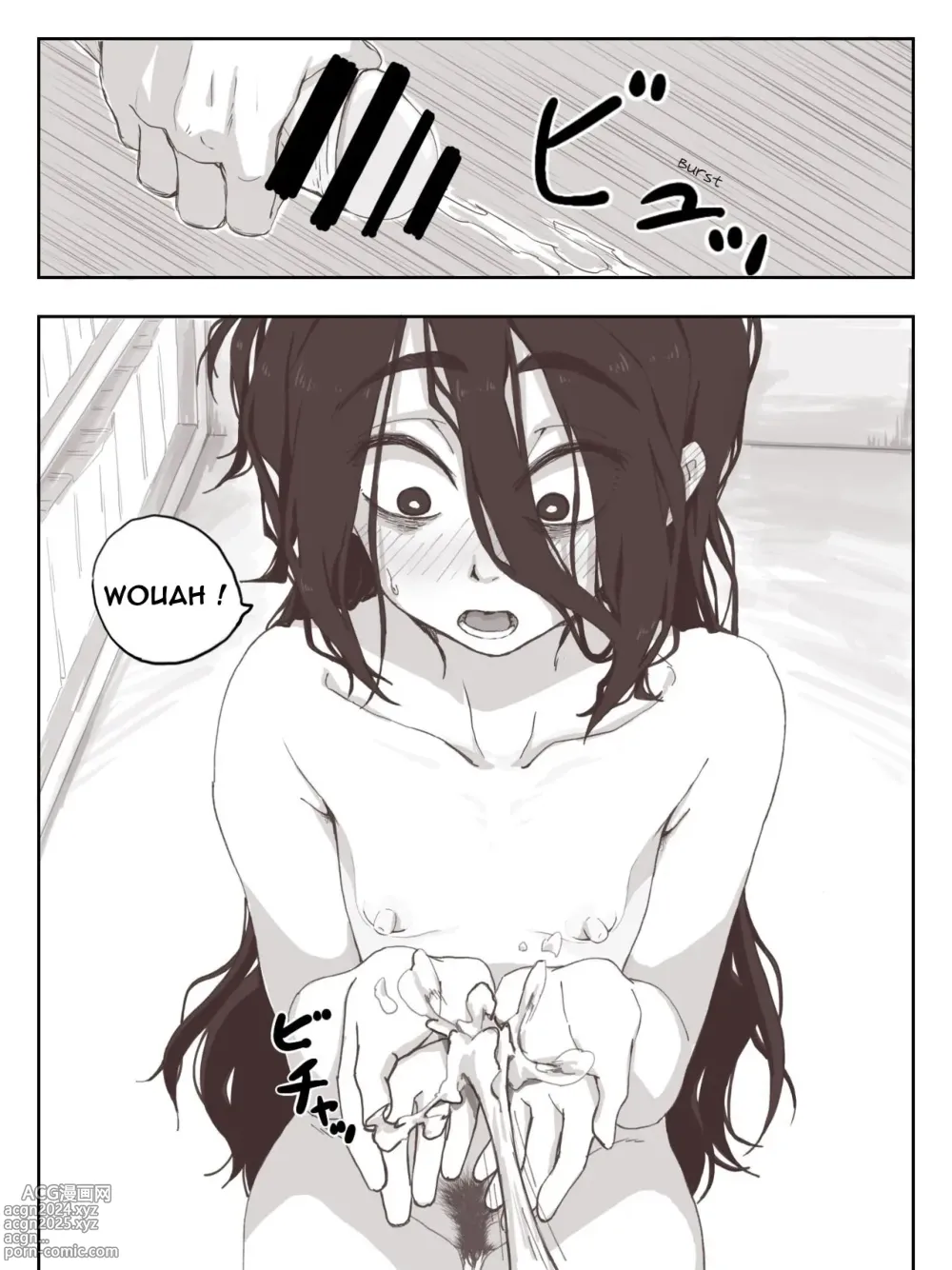 Page 32 of doujinshi Senpai, faites-le sur mes mains