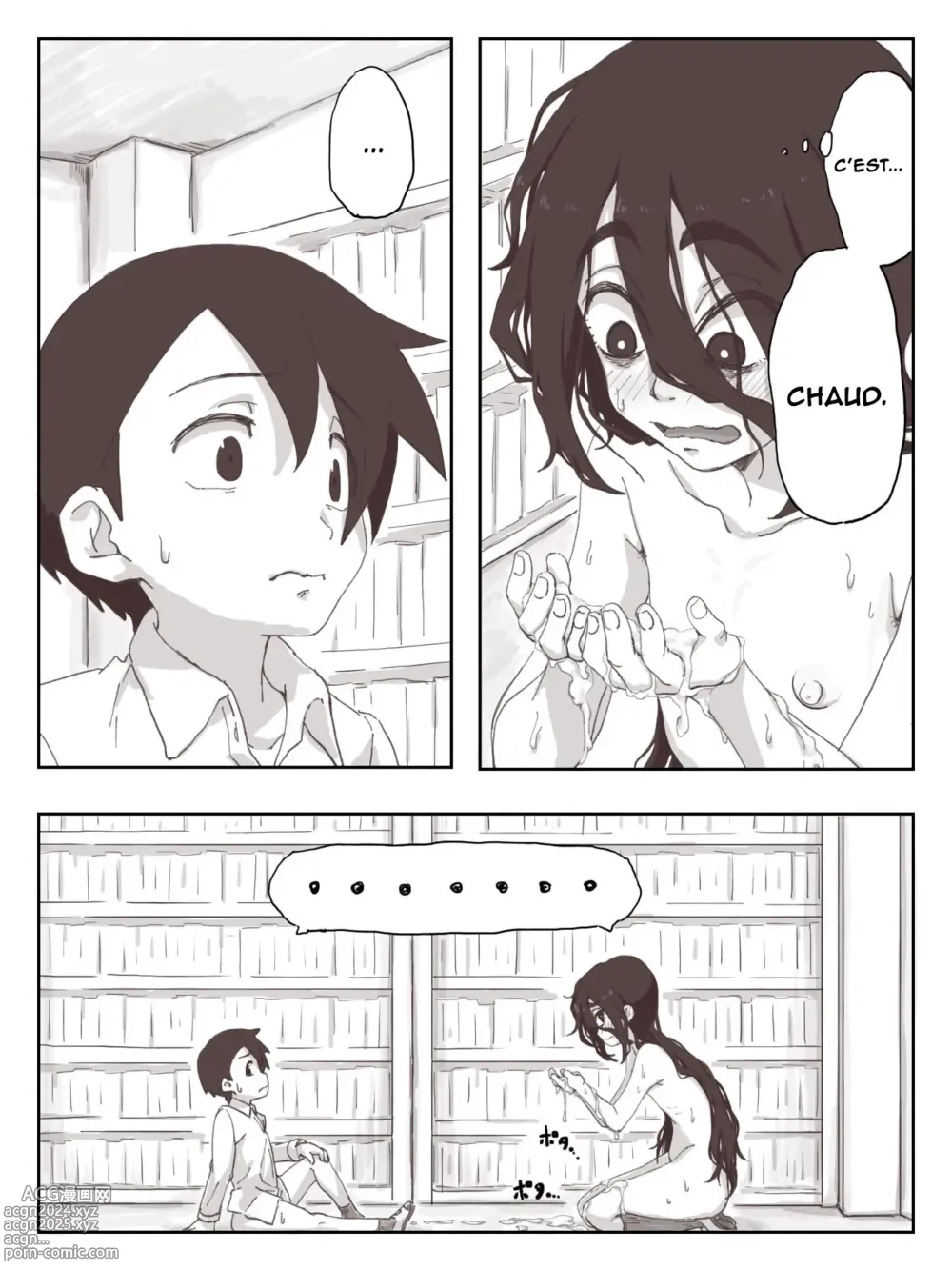 Page 34 of doujinshi Senpai, faites-le sur mes mains