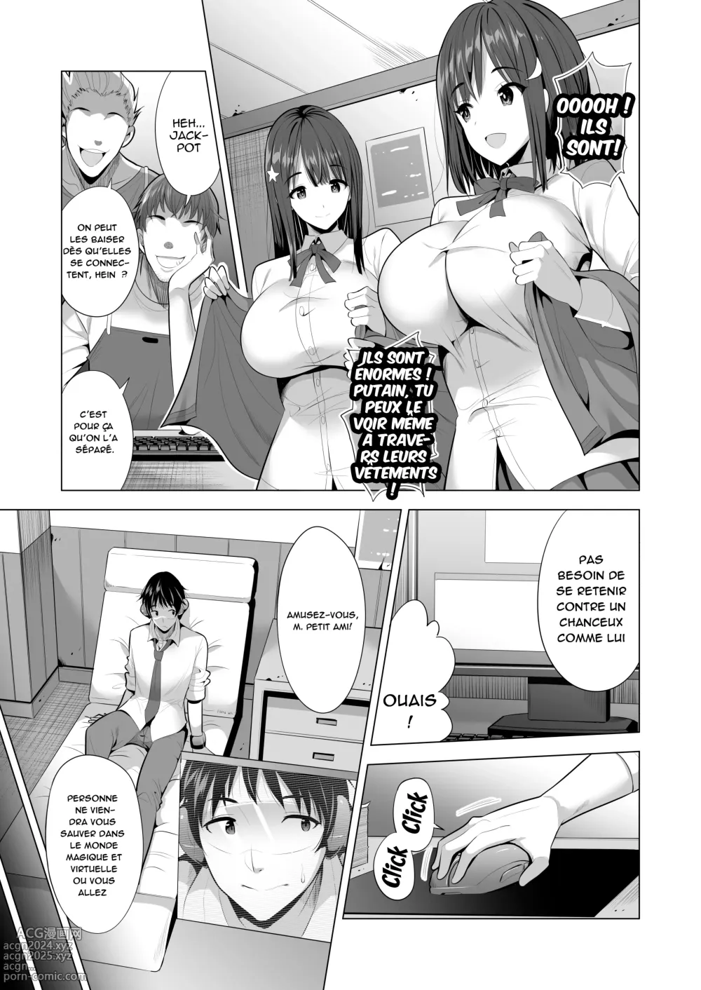 Page 9 of doujinshi Mes petite amie prise dans la toile