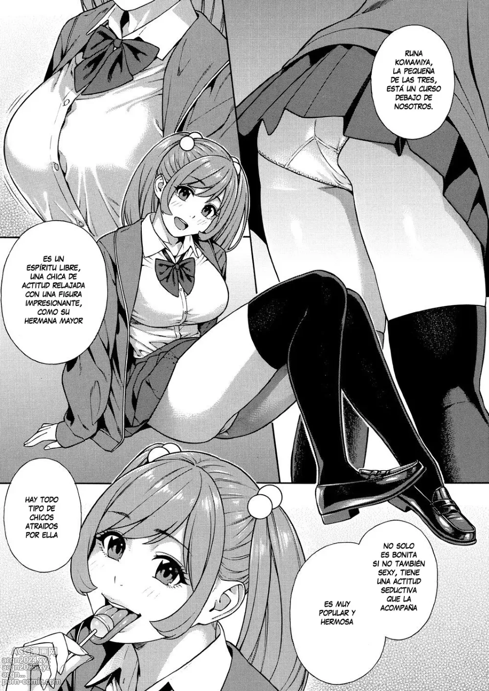 Page 7 of manga Making a Harem of the Three Bitchy Gal Sisters - Episode 1