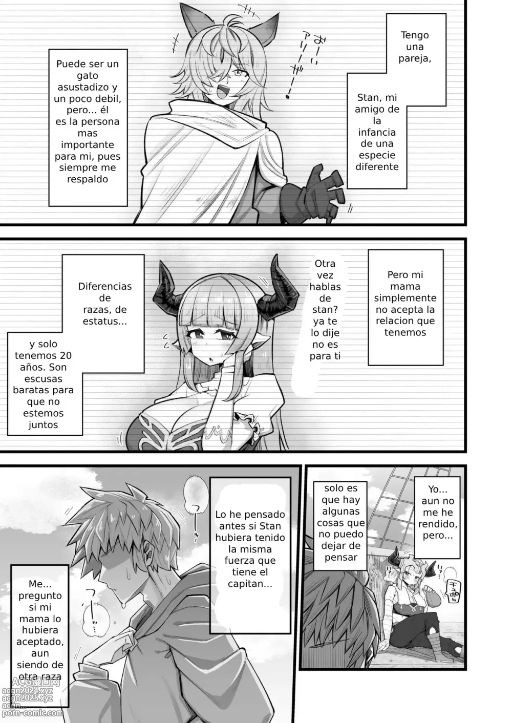 Page 5 of doujinshi Mesu Draph wa Tsuyoi Osu ja Nai to Dame nanda