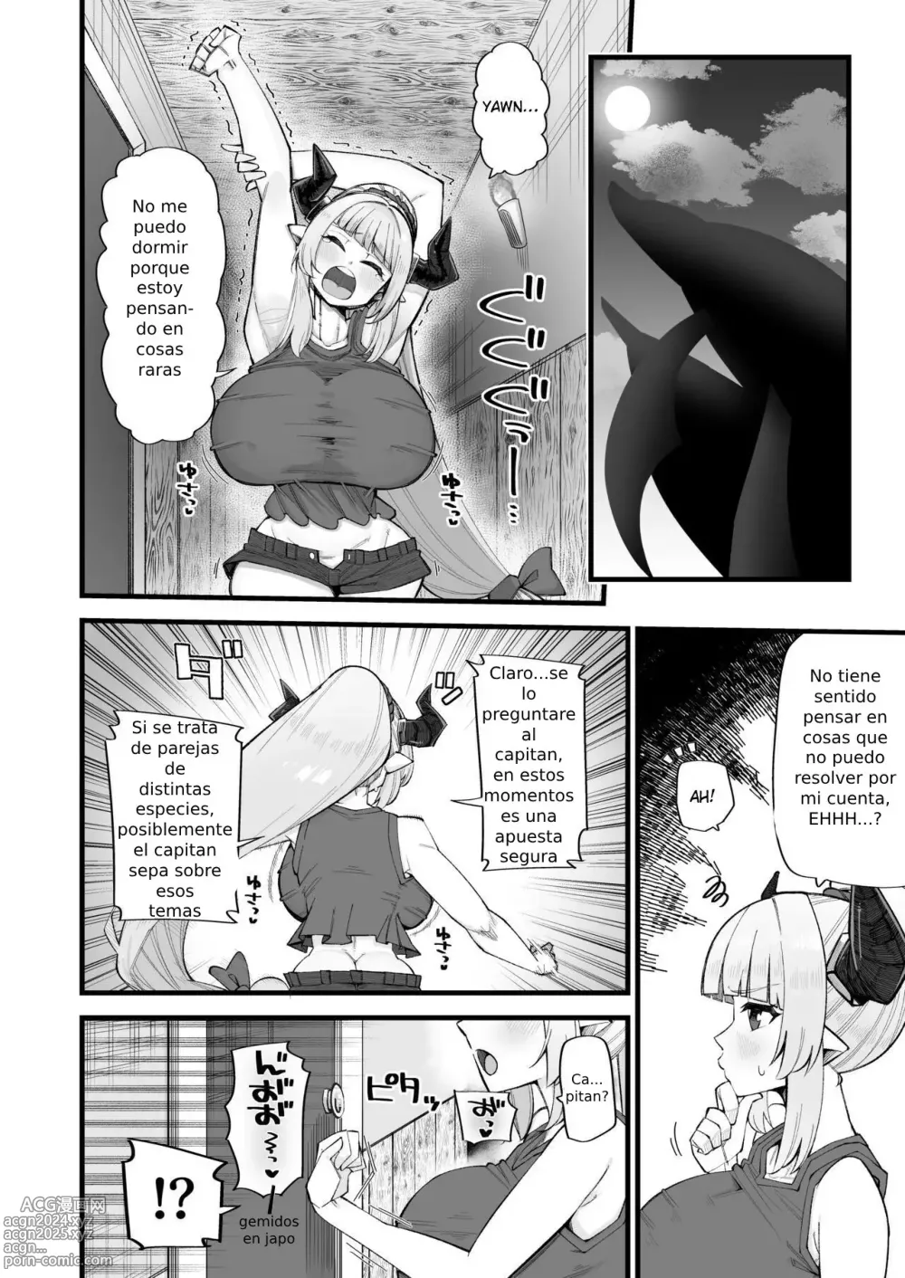 Page 6 of doujinshi Mesu Draph wa Tsuyoi Osu ja Nai to Dame nanda