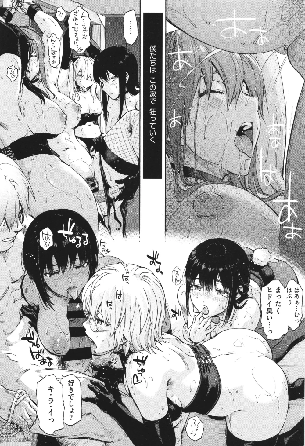 Page 164 of manga Harem Cult side CULT + Toranoana Kounyu Tokuten 4P Leaflet