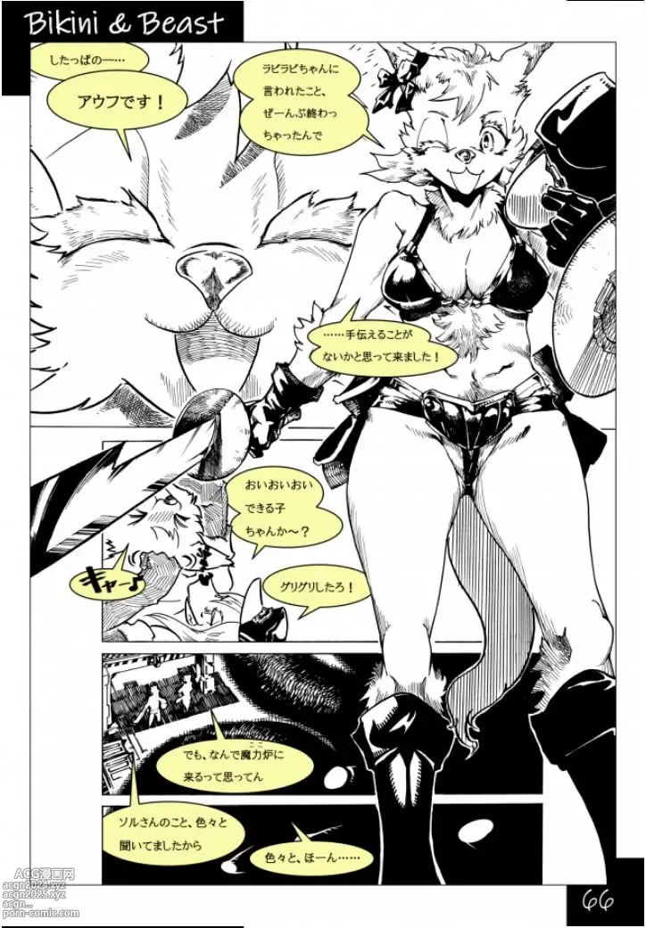 Page 66 of doujinshi Bikini & Beast