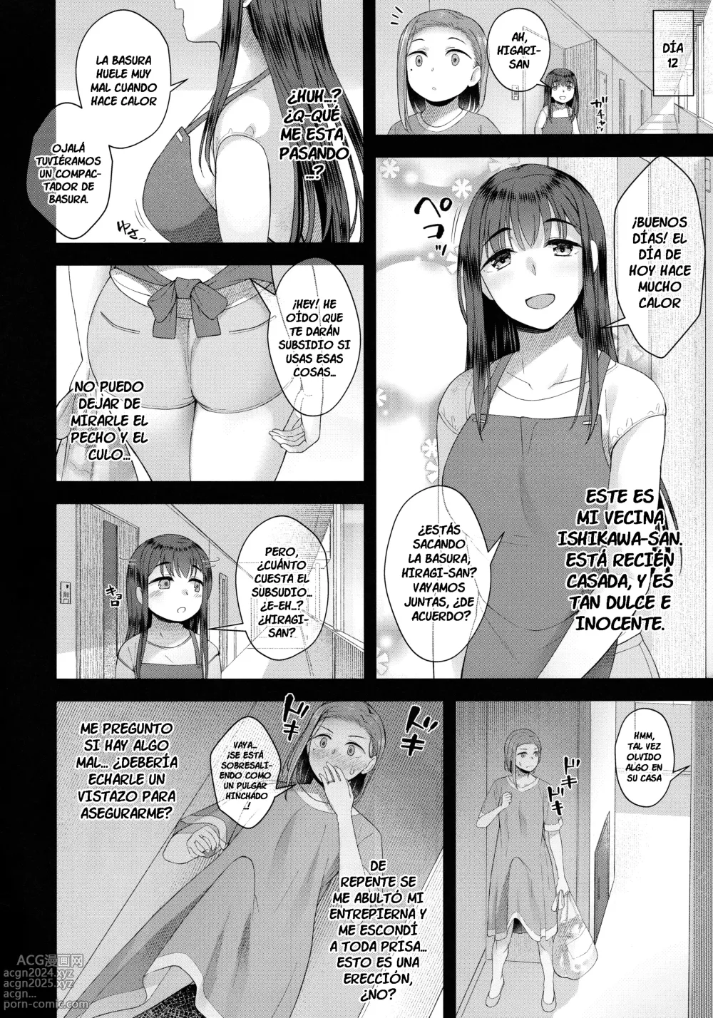 Page 8 of doujinshi Hiiragi Haruko wa ○○○ o Hayashita.