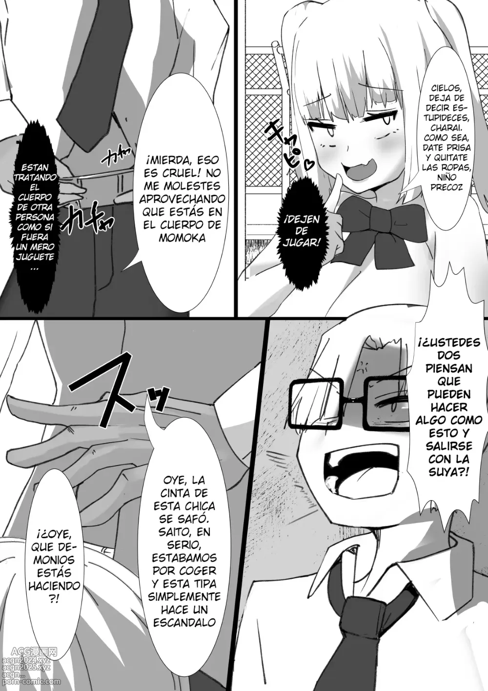 Page 10 of doujinshi El cuerpo de Momoka