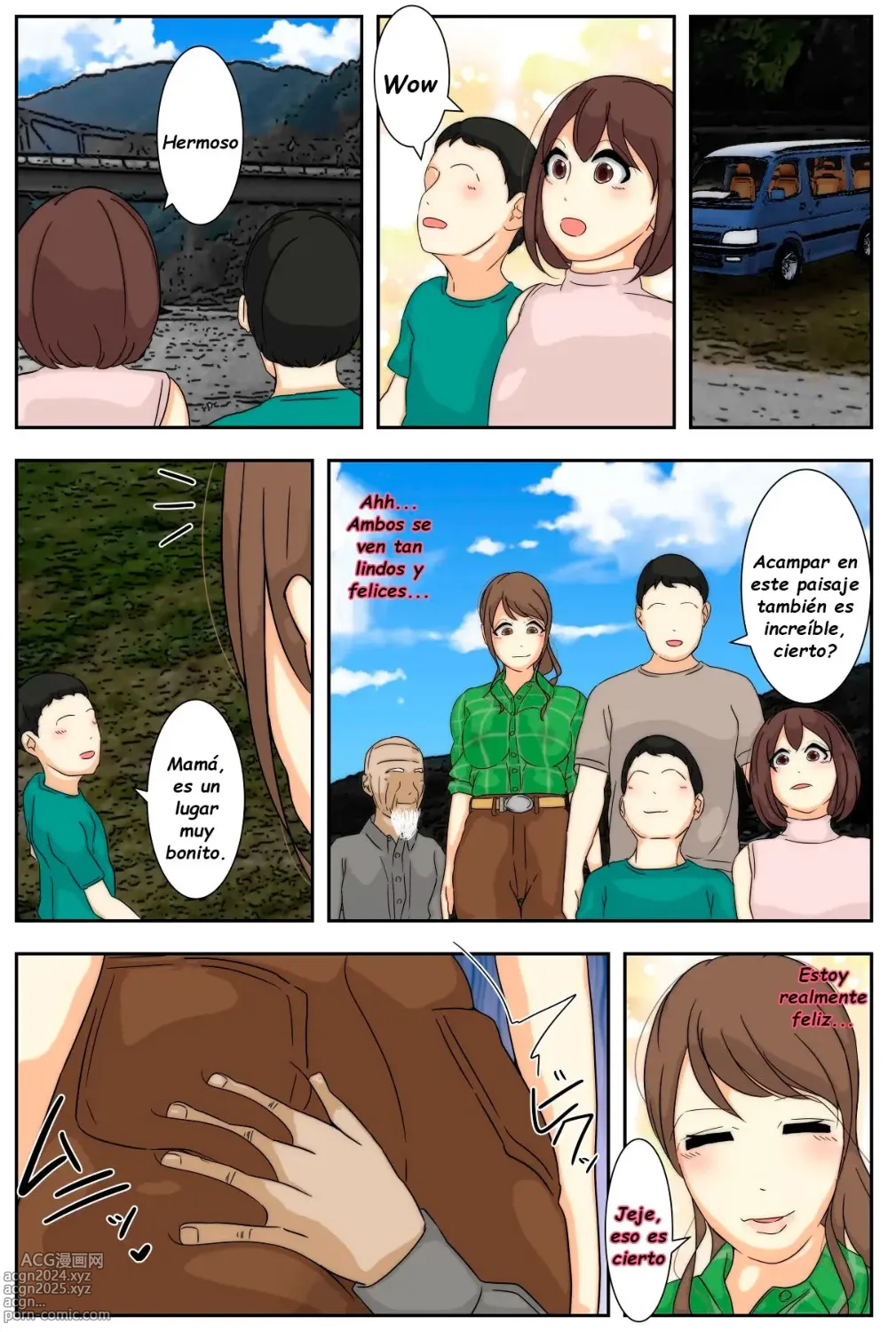 Page 37 of doujinshi Boku no Mama ga Ojii-chan ni Kyanpuba de Oka-san Remashita