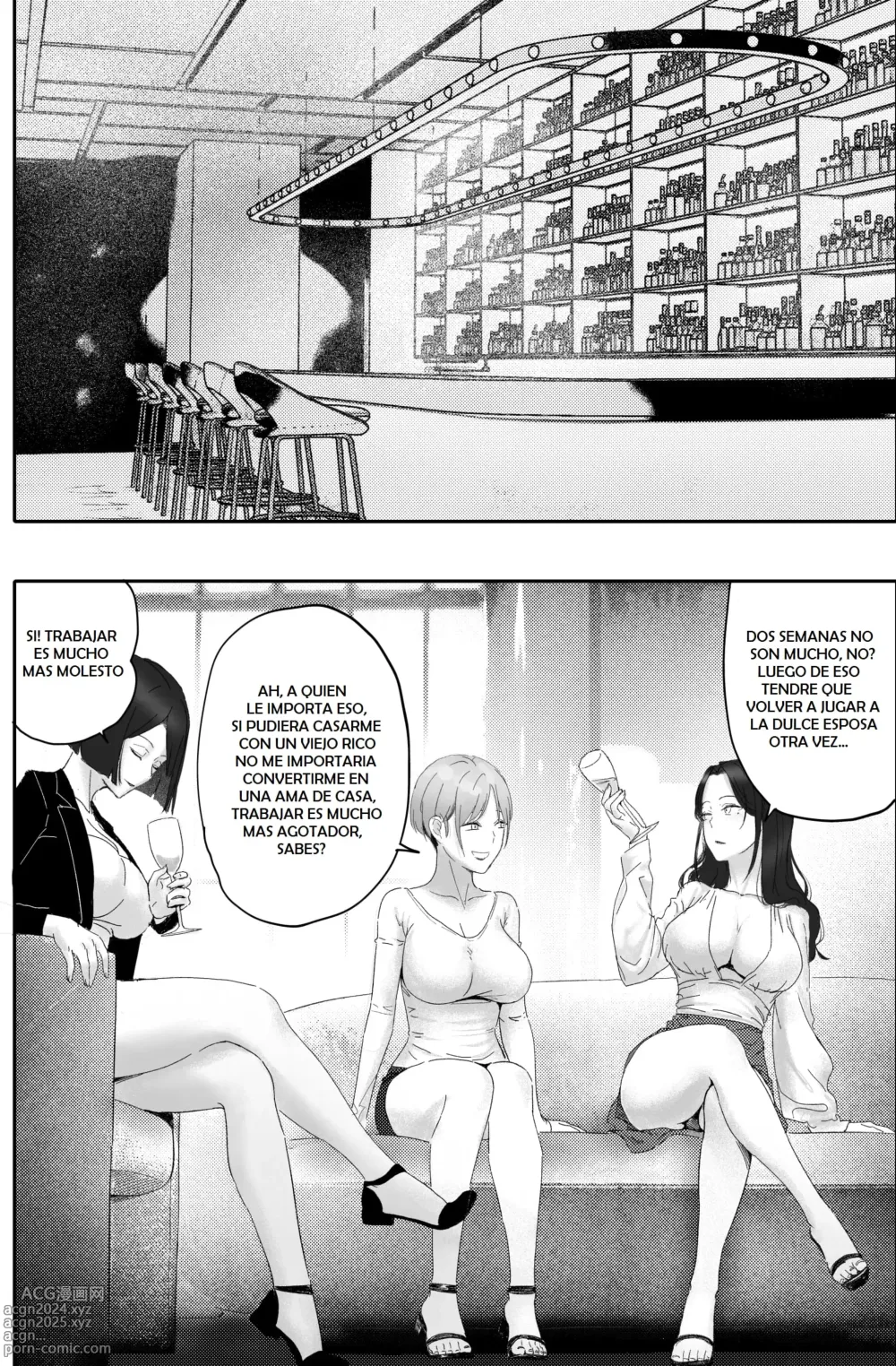 Page 10 of doujinshi Kane ni Me ga Kurami Shiyoku ni Oboreta Onna no Saigo